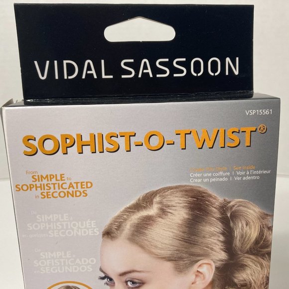 Sophist-O-Twist Hair Styling Bun Maker Tool Vidal Sassoon - Picture 2 of 13